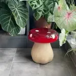 Red Polka Dot Stool