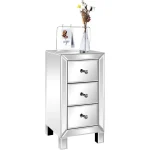 Drawer Mirrored Table