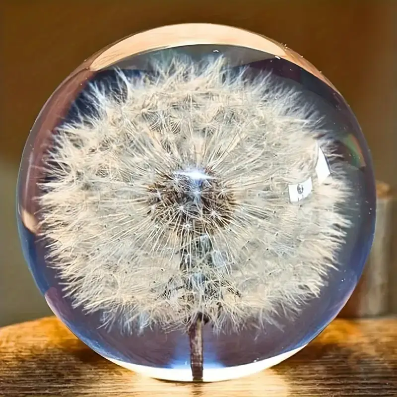 792bcc17cf3a415a8d60f41da0cb15ed-goods Dandelion Crystal Ball - Image 1