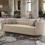 Curved Design Sofa