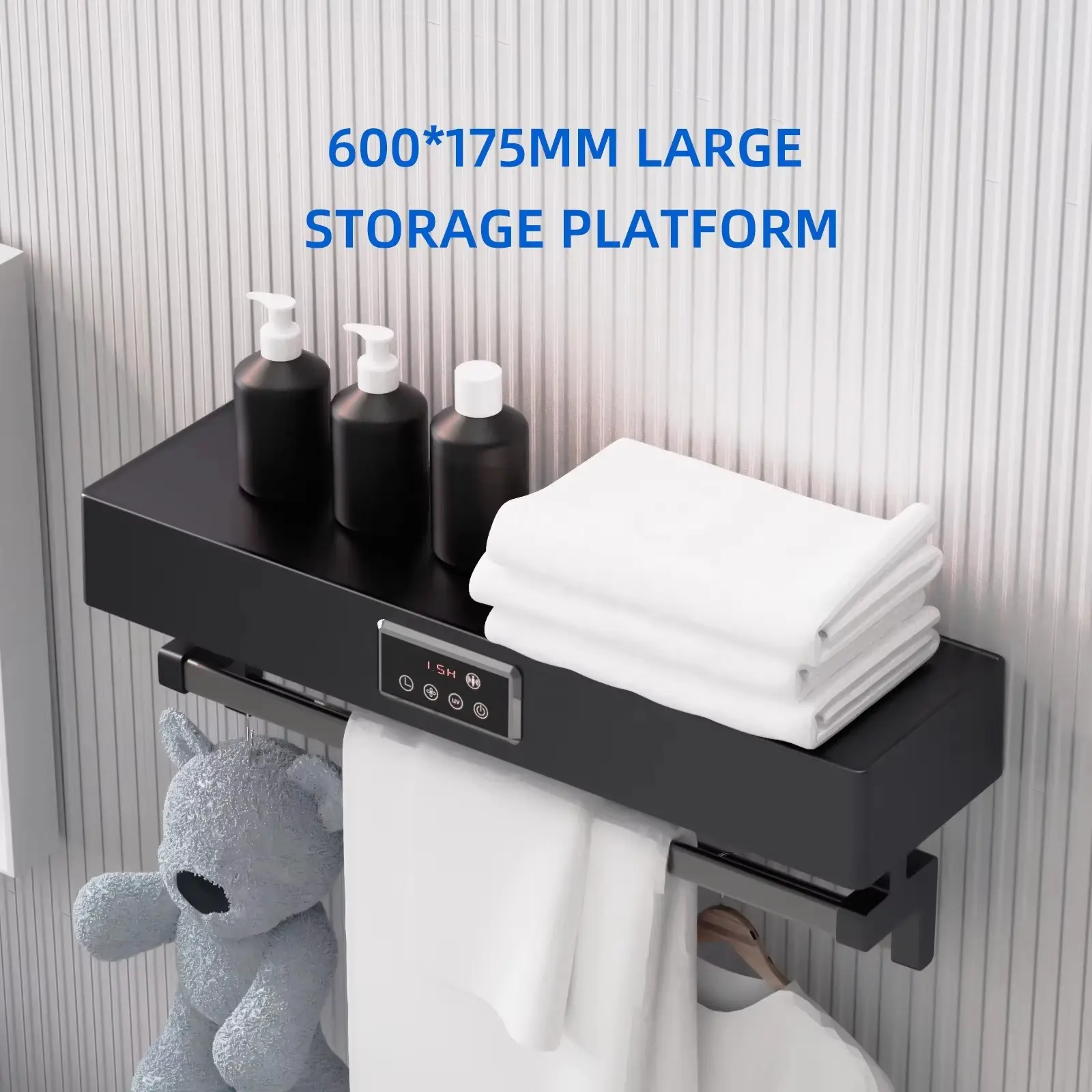 H10b7dcf313d8491fa0dc858722fc80fbO Electric UV Towel Rack - Image 1