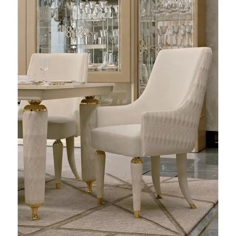 H1444e0e14caa4f9caa0b19e4f47578424 White Leather Chairs - Image 1
