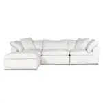 White Compressed Sofa