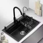 Rectangular Black Kitchen Sink