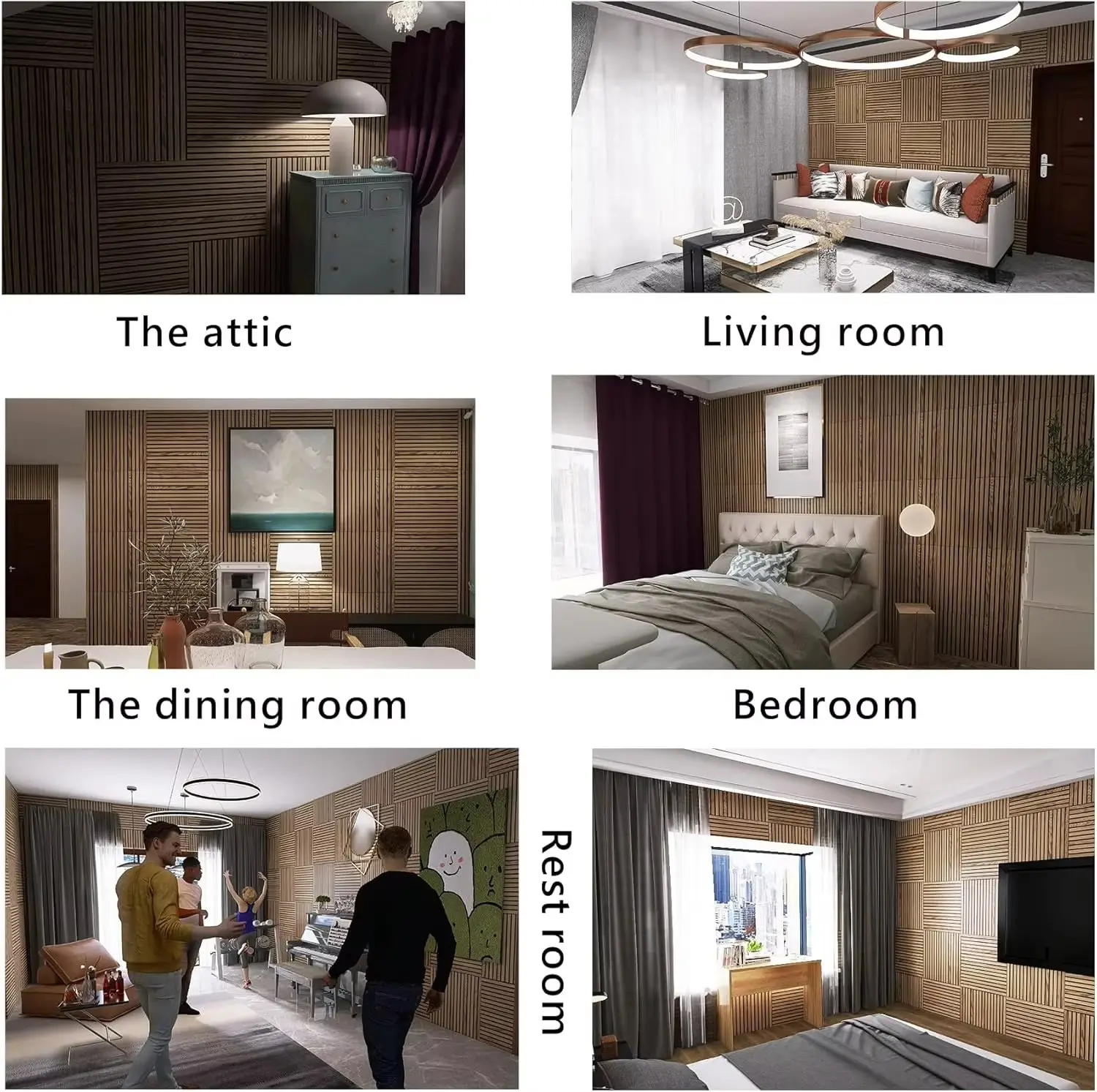 H5ec286279e0d4ecc9da8f36d1f916237x Wood Wall Panels - Image 1