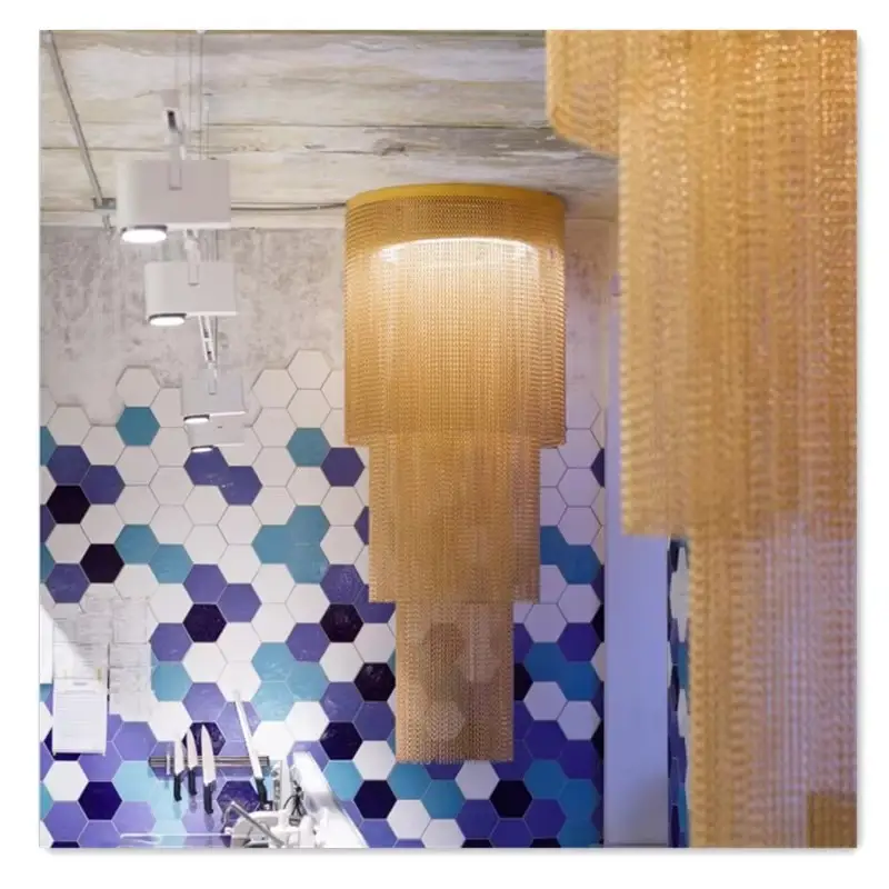 H8228eef1b0c34e5aa9d88841db5eae726 Metal Chain Curtain - Image 1