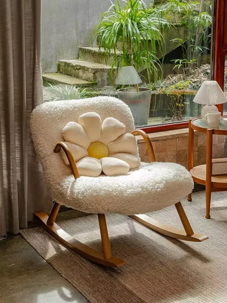 H88b72cf263f54d95ac27ed101d80eea0O Rocking Armchair - Image 1