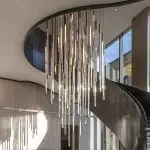 Glass Chandelier