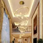 Crystal Staircase Chandelier