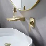 Hidden Sink Faucet Wall