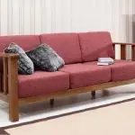 Simple Style Sofa