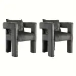 Modern Chenille Accent Chair