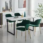 Velvet Padded Chairs