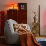 Minimalist Metal Side Table