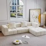 L-shaped sofa set